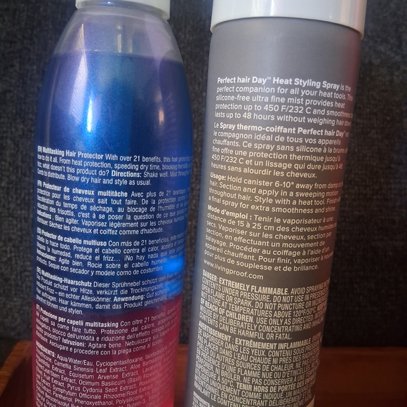 Hair Care Bundle Heat Protection/Styling/Finishing Spray & Serum - Picture 3 of 6